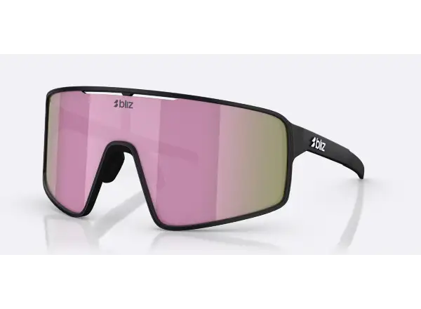 Bliz P001 sunglasses Matte Black/Brown Pink Multi