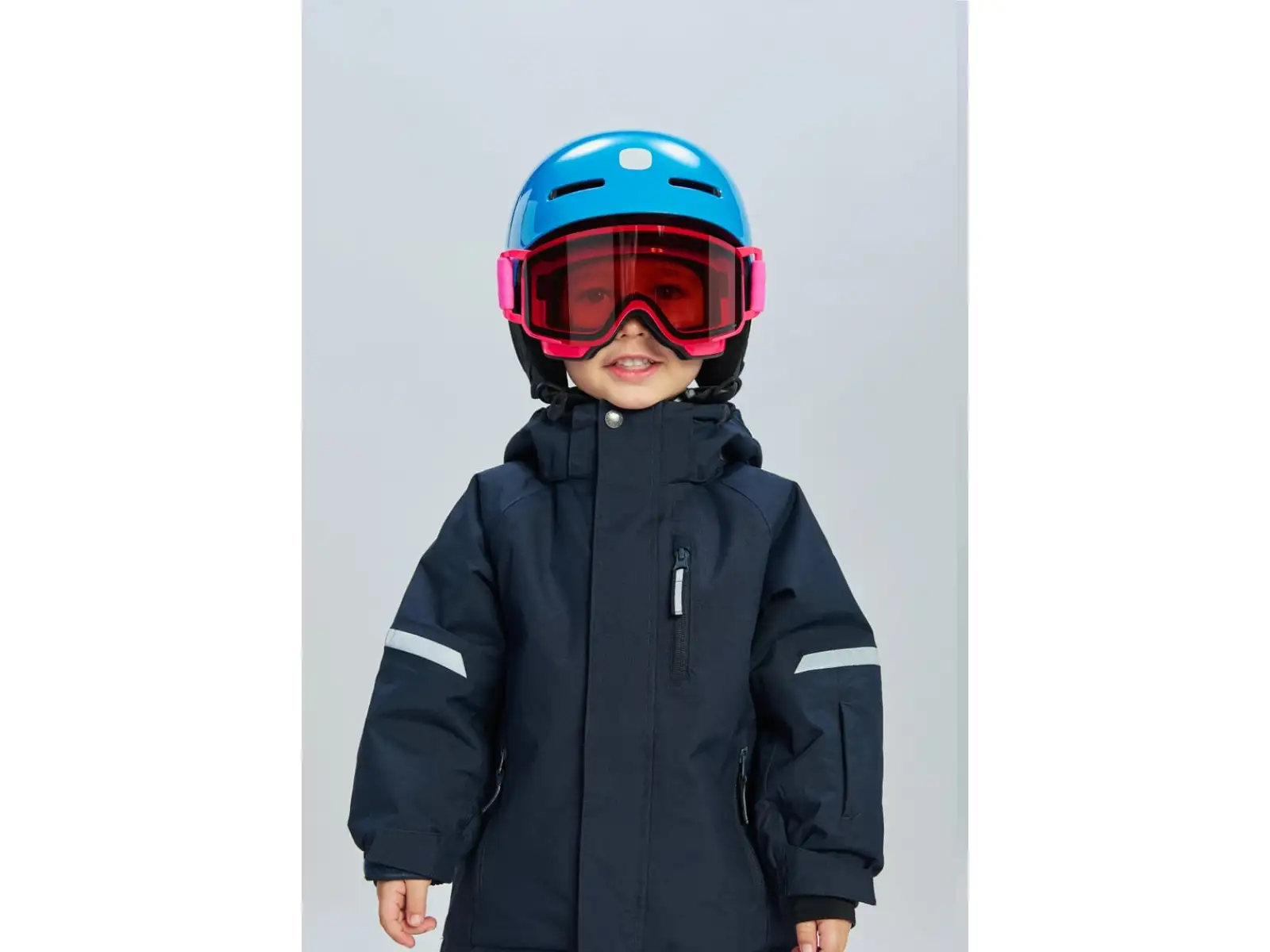 POC POCito Nexal kids ski goggles Fluorescent Pink/Partly Sunny Light Orange