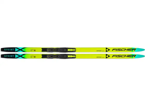 Fischer Twin Skin Sprint cross-country skis + Tour Step-In Jr IFP binding set
