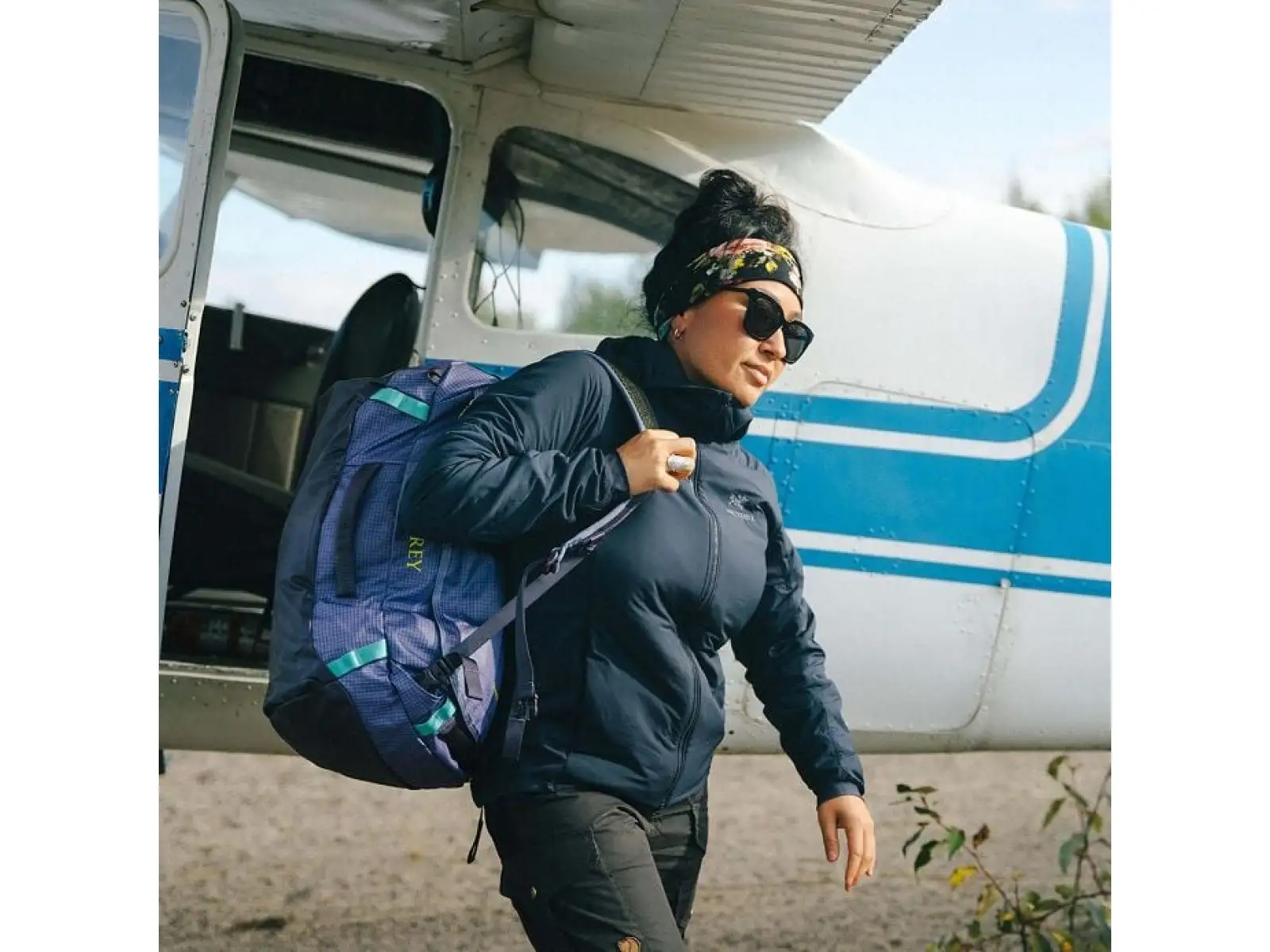 Osprey Transporter Duffel 40 travel bag Pine Leaf