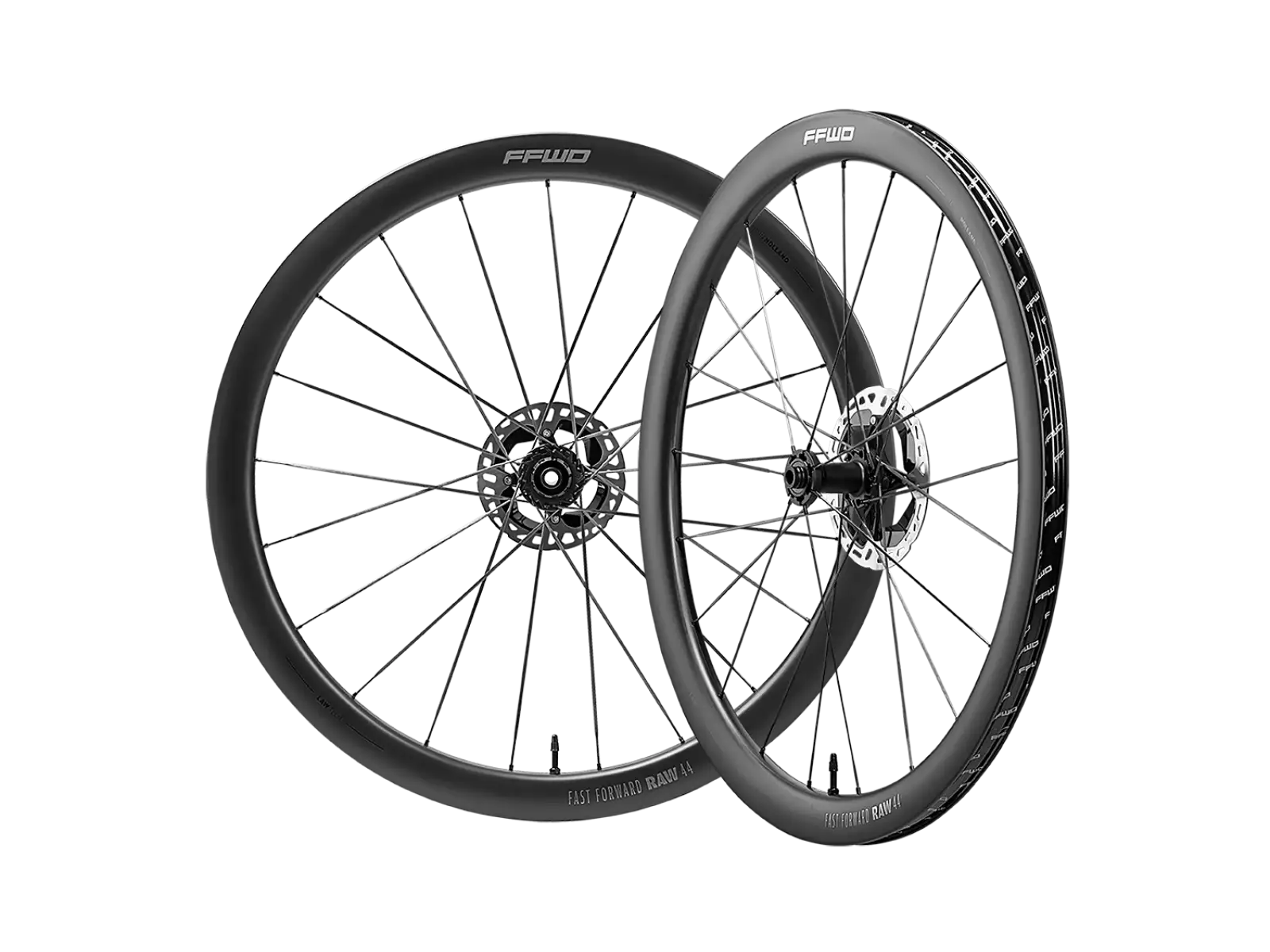 FFWD RAW CS 44 road wheels Matt Black