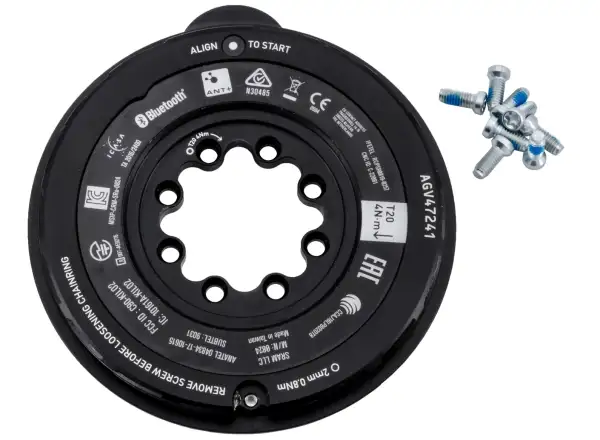 Sram XX SL AXS D1 Threaded Mount Spider chainring with power meter