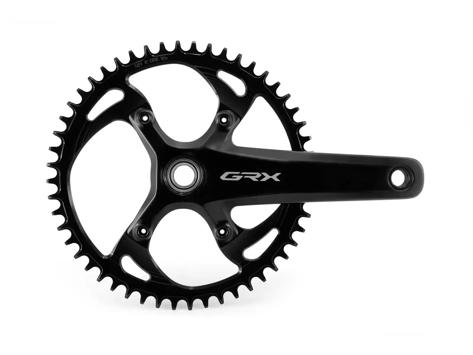 Garbaruk GRX Round chainring red 42T
