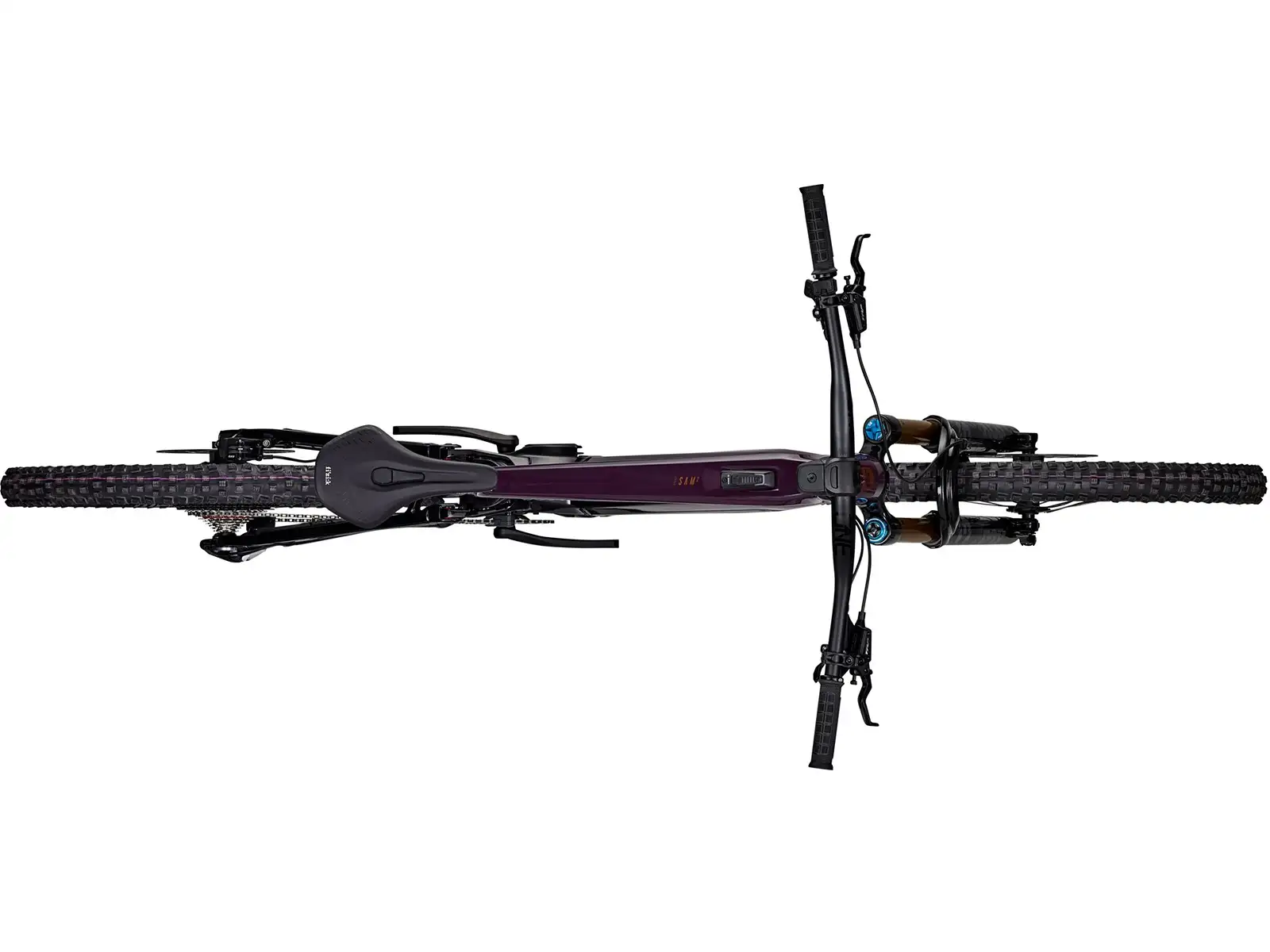 Focus SAM2 6.9 600 Wh full-suspension e-bike Darkviolett/Magicblack