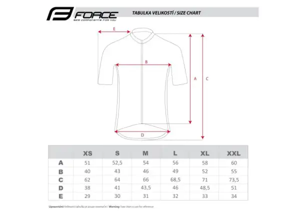 Force View Lady jersey short sleeve black/white/pink