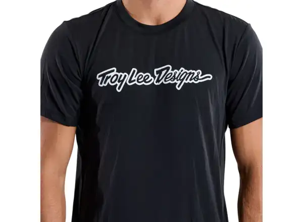Troy Lee Designs Skyline Ride Tee men's jersey short sleeve Signature Black