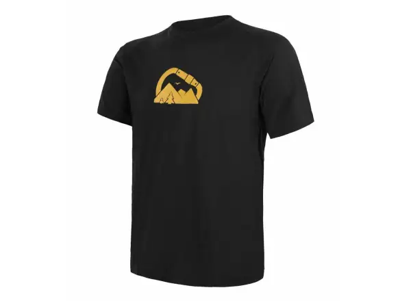 Sensor Merino Air PT Summit men's T-shirt short sleeve black
