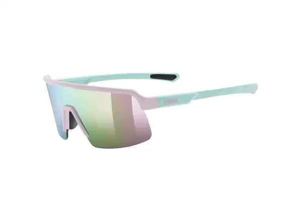 Uvex Dyrt JR. kids goggles Pink/Green Matt/Mirror Pink