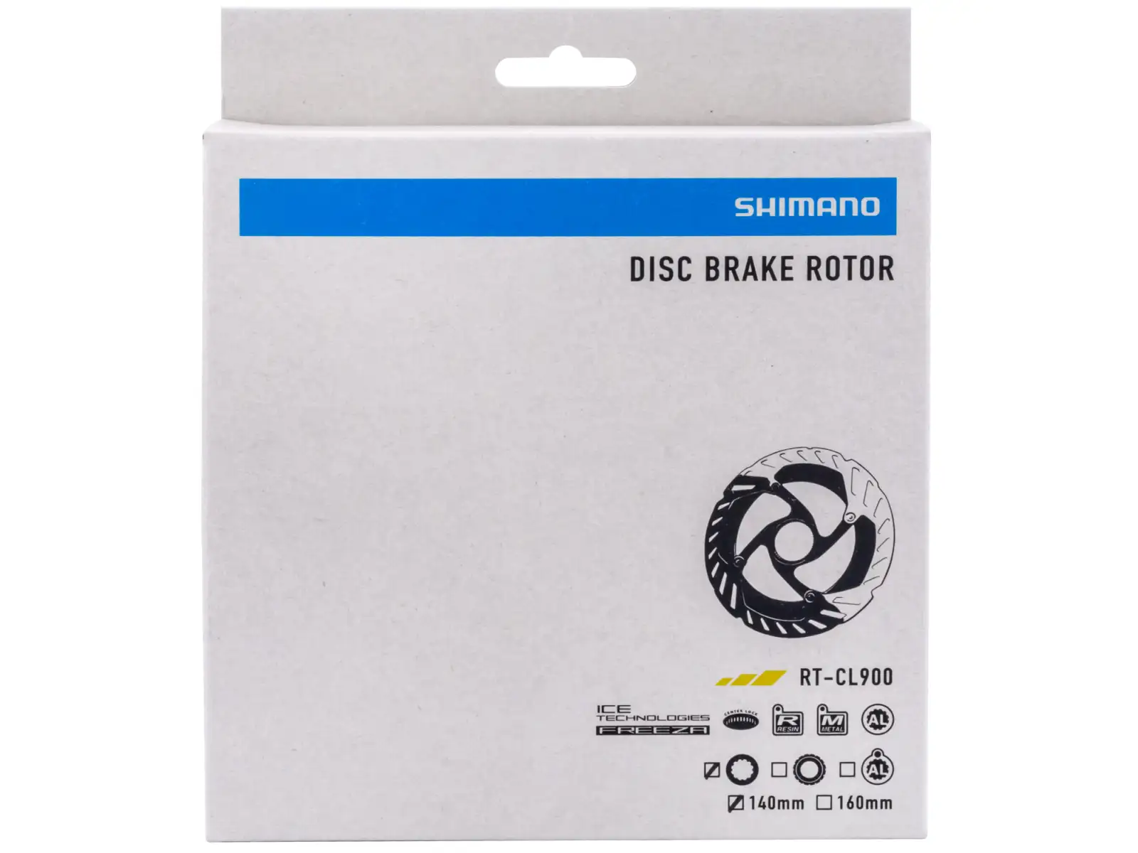 Shimano RT-CL900 brake rotor 203 mm, center lock, Ice Tech, external lock ring