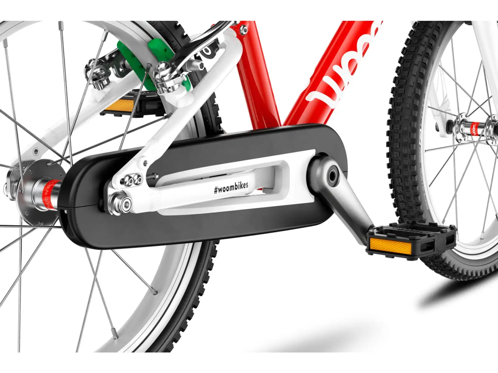 Woom 3 Red 16 children's bike + kickstand Woom 2-3
