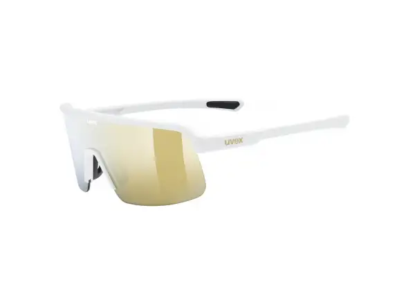 Uvex sunglasses White Matt/Mirror Gold