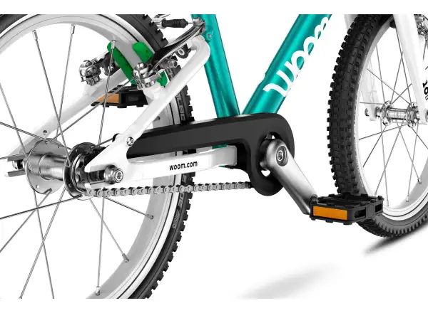 Woom GO 3 kids bike 16" Metallic Turquoise