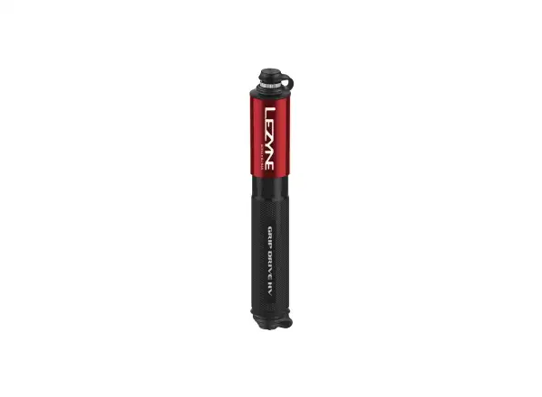 Lezyne Grip Drive HV pump red