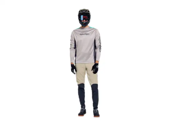 Troy Lee Designs Stage men's jersey long sleeve Signature Stone