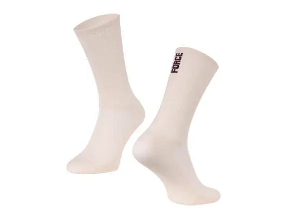 Force Longer Slim socks cream