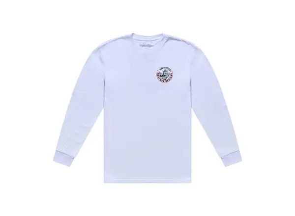 Troy Lee Designs Carb Club men's jersey long sleeve White