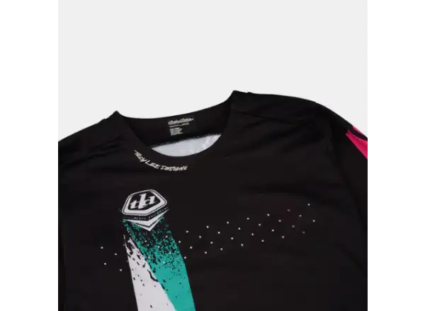 Troy Lee Designs Sprint Full Pull youth jersey long sleeve Black