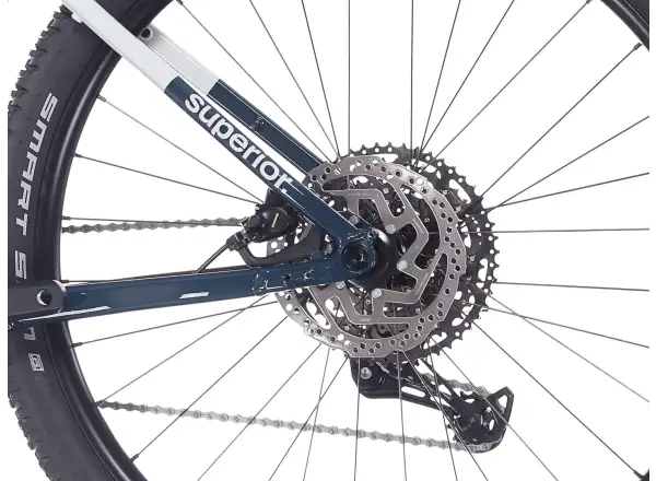 Superior iXP 6.5 mountain e-bike Gloss Petrol / Petrol Grey