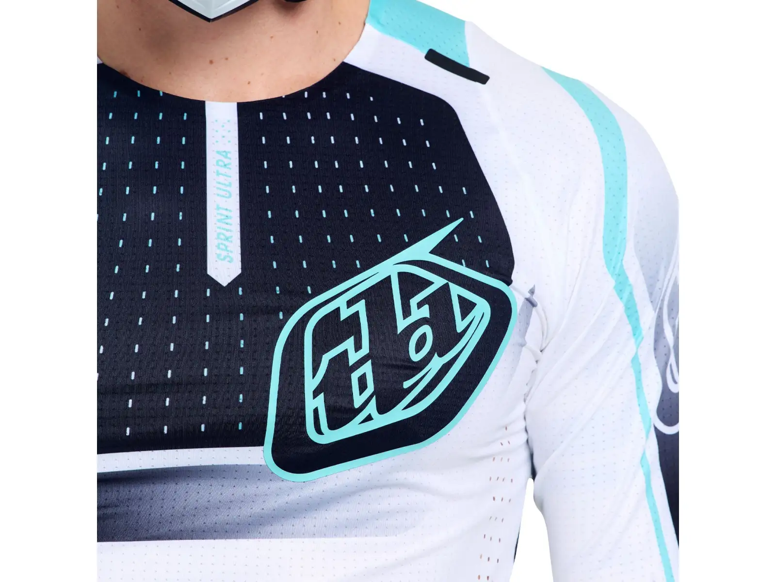 Troy Lee Designs Sprint Ultra men's jersey long sleeve Proton White