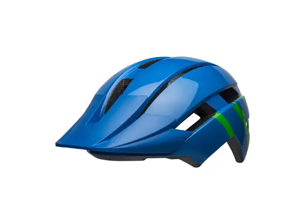 Bell Sidetrack Child youth helmet blue/green