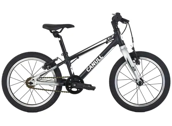CANULL Air 16 children's bike black/silver
