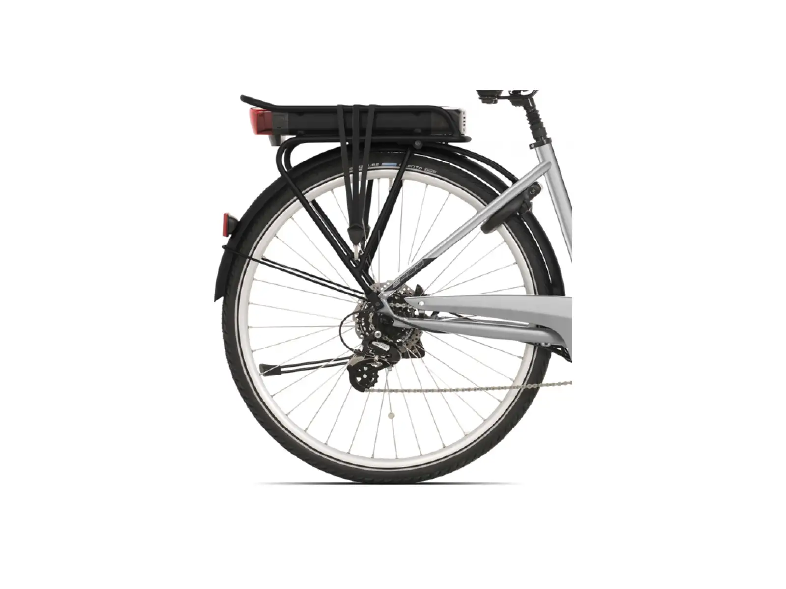Rock Machine Cityride e400 urban e-bike Gloss Metallic Silver