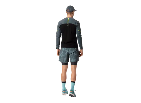 Dynafit Trail Reflective 2in1 men's running shorts Cinder