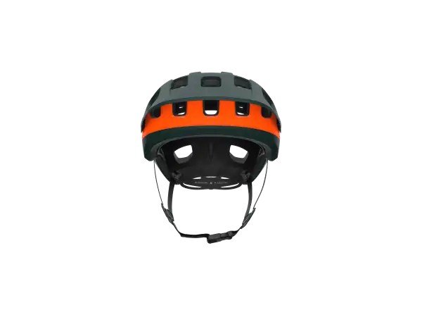 POC Cularis Pure MTB helmet Pargasite Green Matt/Fluorescent Orange Matt