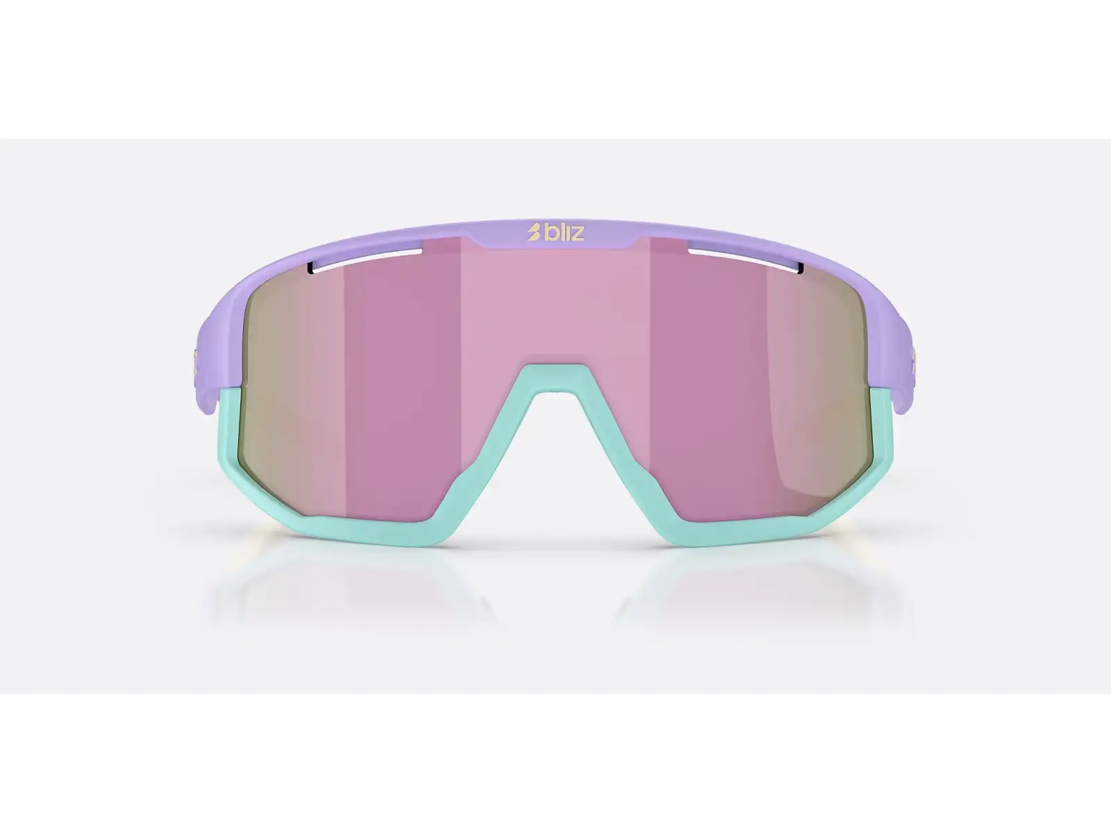 Bliz Fusion Small sunglasses Matt Pastel Purple/Brown&Rose Mirror