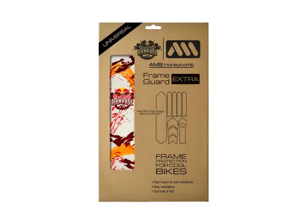 All Mountain Style frame protection decals Extra RedBull Rampage Red/Yellow
