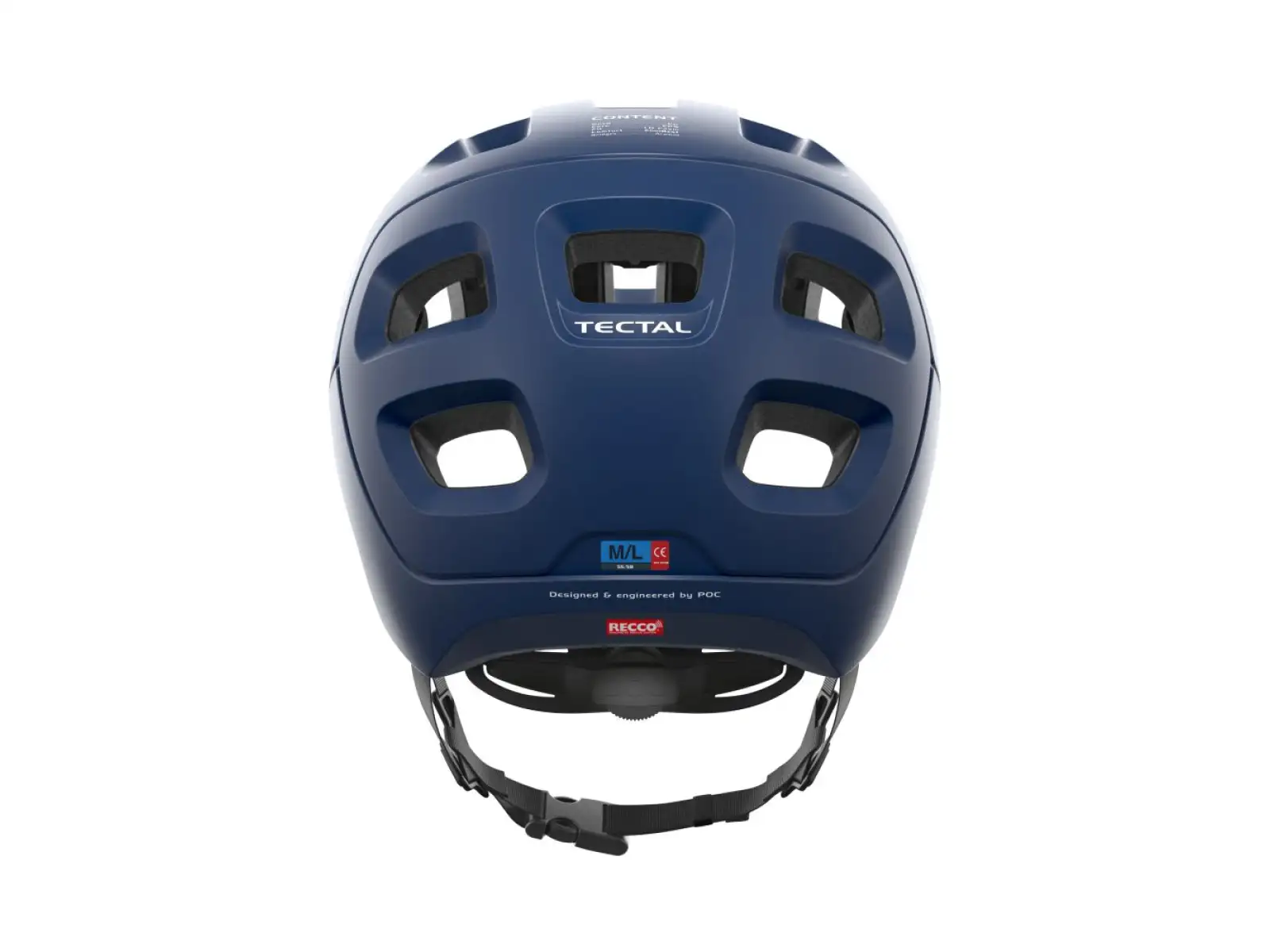 POC Tectal helmet Lead Blue Matt