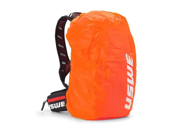 USWE Flow 16 backpack with back protector Black/Red 16 l