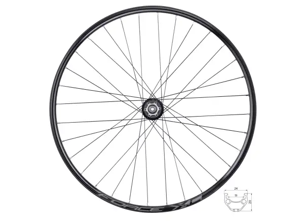 Force XC Disc 29" front wheel hub Force F80450