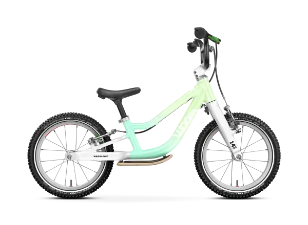 Woom GO 1 Plus children's balance bike 14 Spearmint Crush Limited