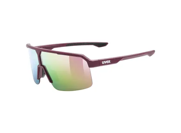 Uvex Ramp sunglasses Burgundy Matt/Mirror Rose
