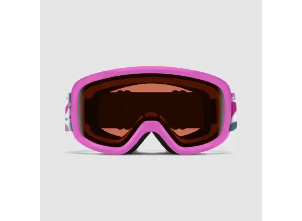 Smith Snowday children's ski goggles Vivid Pink Hearts / RC36