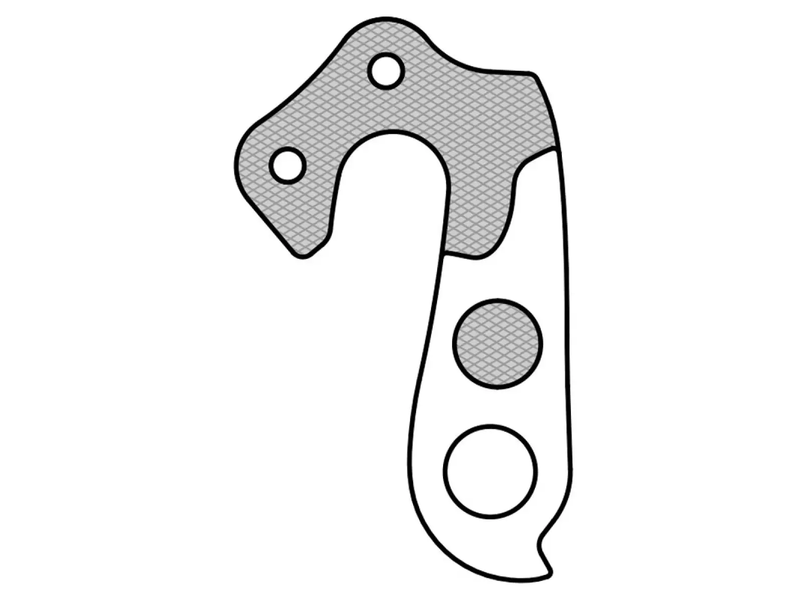 Union GH-219 derailleur hanger Haibike, Bergamont