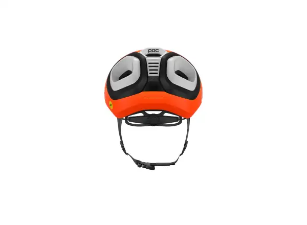 POC Amidal road helmet Fluo. Orange Matt/Uranium Black Matt/Hydrogen White Matt