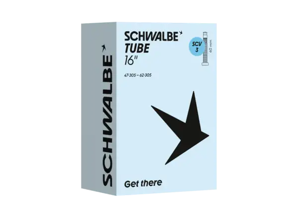 Schwalbe tube 16" 47/62-305 Clik valve 40mm