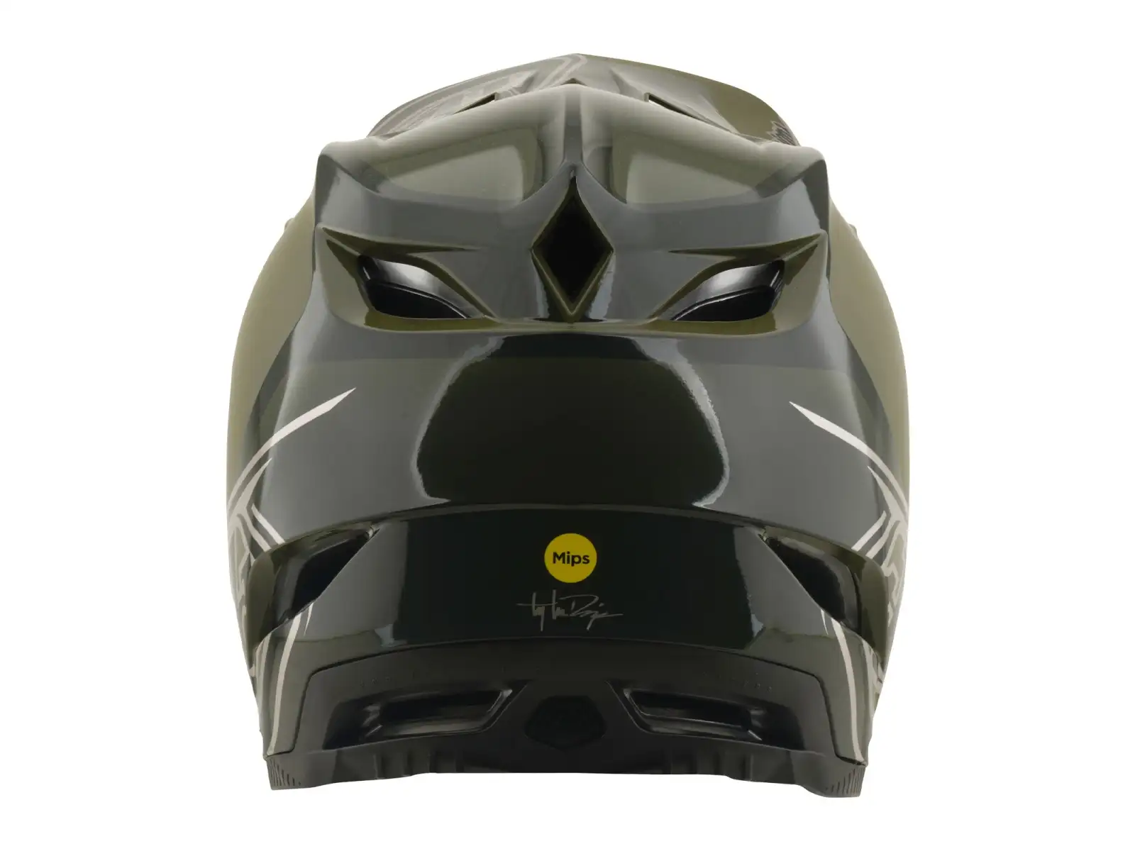 Troy Lee Designs D4 Polyacryte Mips helmet Shadow Beetle