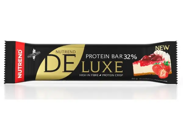 Nutrend Deluxe Protein Bar 60 g Strawberry Cheesecake