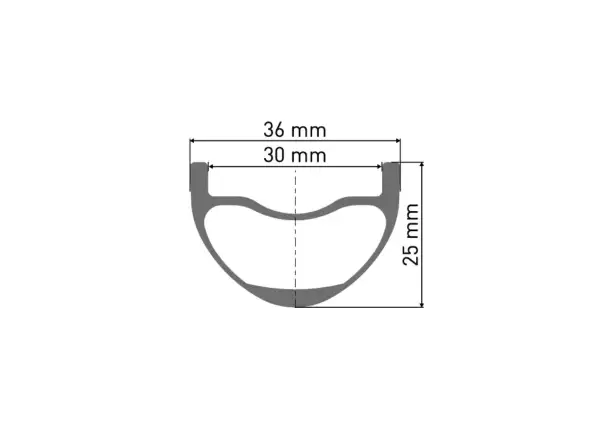 DT Swiss HXC 1501 Spline One 30 mm carbon 29" CL 12/148 rear wheel - Unpacked