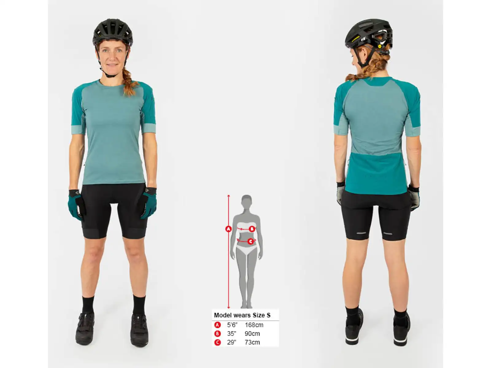 Endura GV500 S/S women's jersey short sleeve Spruce Green
