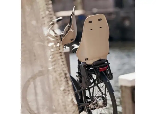 Urban Iki rear seat with carrier adapter Inaho Beige/Bincho Black