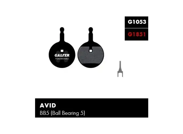 Galfer FD420 Standard G1053 brake pads for Avid BB5