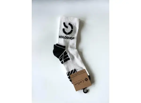 Koloshop team socks 2024 white/black