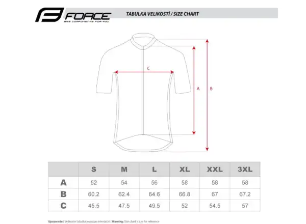 Force Pure men's jersey short sleeve black