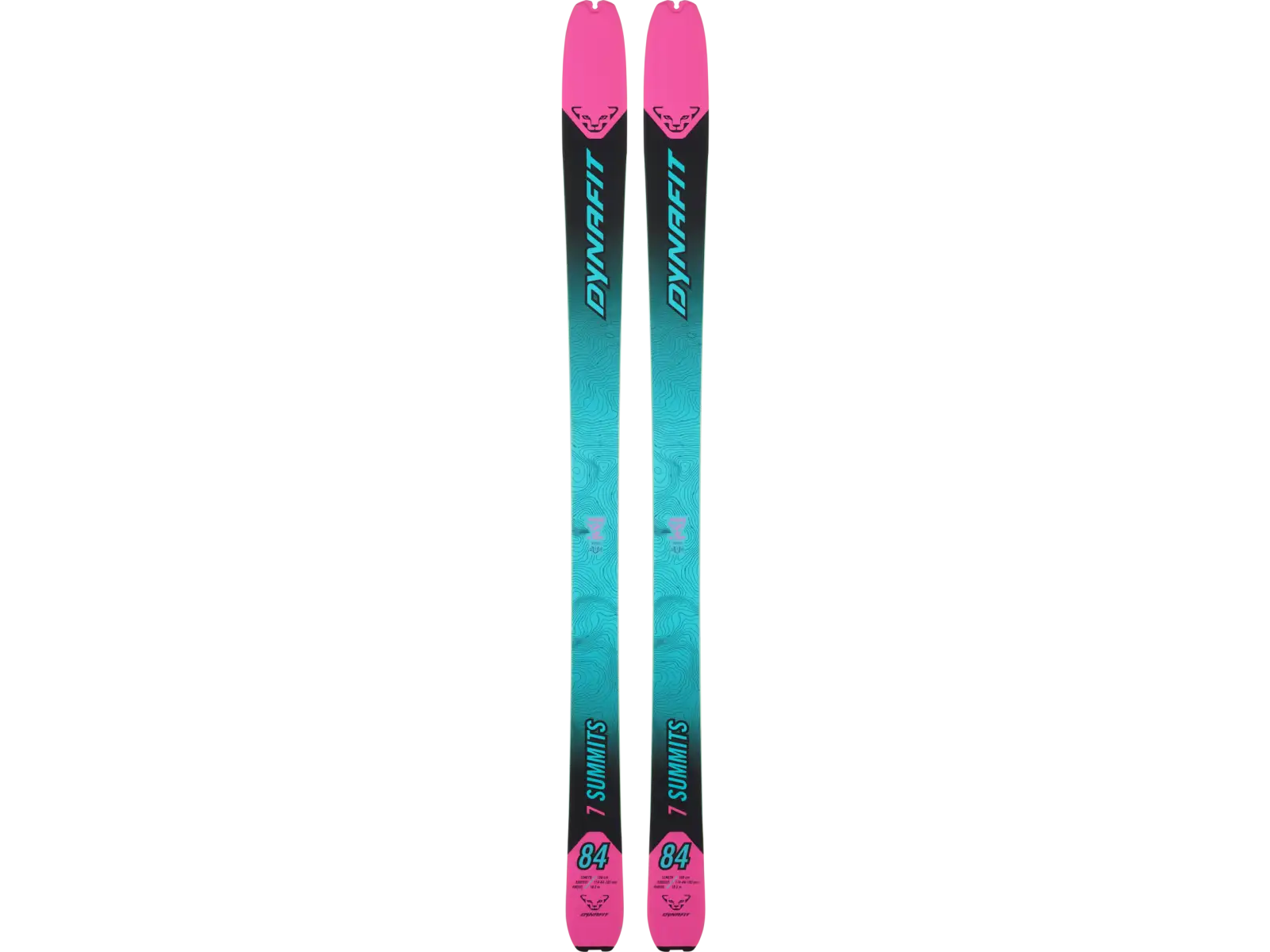 Dynafit Seven Summits Plus women's ski touring set Flamingo/Reef