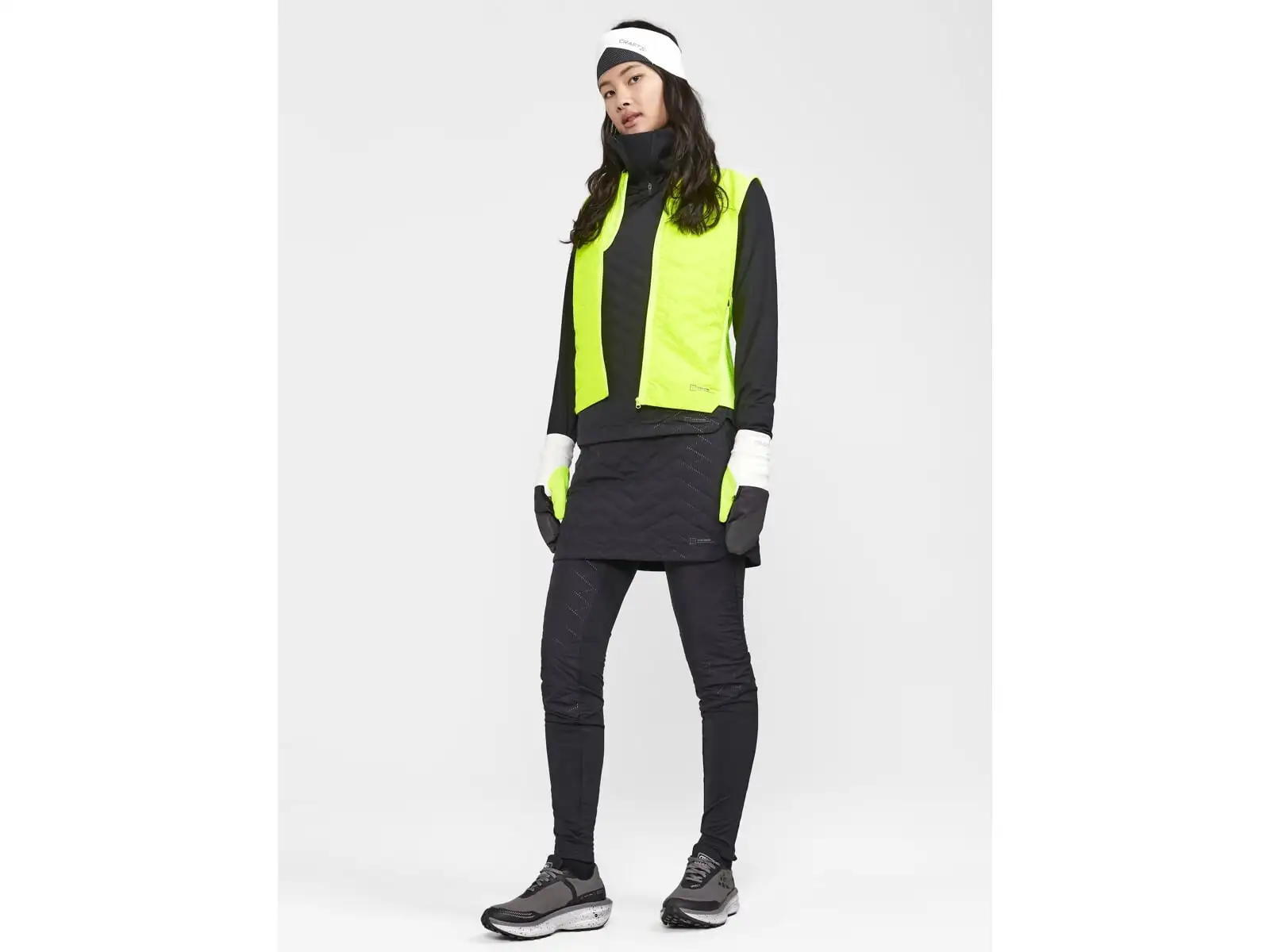 Craft ADV SubZ Sweater women's running jacket Black