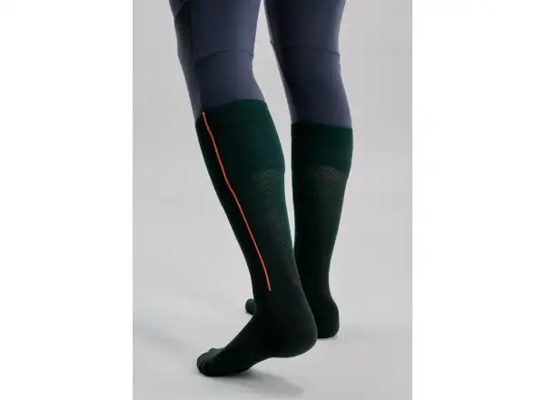 POC Race Sock Lite ski socks Pargasite Green